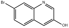7-溴-3-喹啉醇 結構式