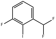 1-fluoro-3-(difluoromethyl)-2-iodobenzene Struktur