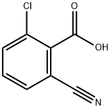 2-chloro-6-cyanobenzoic acid Struktur