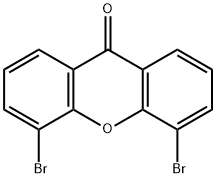 4,5-dibromo-9H-xanthen-9-one Struktur