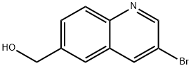 (3-bromoquinolin-6-yl)methanol Struktur