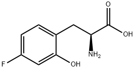 (2S)-2-AMINO-3-(4-FLUORO-2-HYDROXYPHENYL)PROPANOIC ACID Struktur