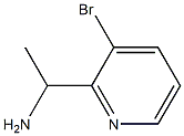 1-(3-Bromopyridin-2-yl)ethanamine Structure