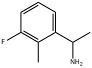 1-(3-FLUORO-2-METHYLPHENYL)ETHAN-1-AMINE Struktur