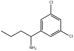 1-(3,5-DICHLOROPHENYL)BUTYLAMINE Struktur