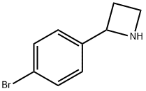 2-(4-bromophenyl)Azetidine Struktur