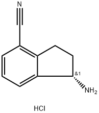 (S)-1-amino-2,3-dihydro-1H-indene-4-carbonitrile hydrochloride