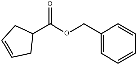 benzyl cyclopent-3-enecarboxylate Struktur