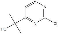 2-(2-chloropyrimidin-4-yl)propan-2-ol Struktur