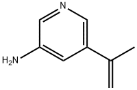 5-(prop-1-en-2-yl)pyridin-3-amine Struktur