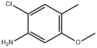 2-Chloro-5-methoxy-4-methyl-phenylamine Struktur