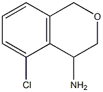 5-CHLOROISOCHROMAN-4-AMINE Struktur