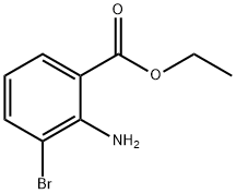 Ethyl 2-amino-3-bromobenzoate Struktur