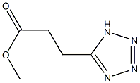 Methyl 3-(1H-tetrazol-5-yl)propanoate Struktur