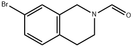 7-Bromo-3,4-dihydroisoquinoline-2(1H)-carbaldehyde Struktur