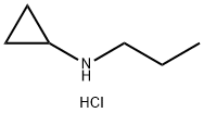 N-Propylcyclopropanamine HCl Struktur