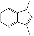 3-iodo-1-methyl-1H-pyrazolo[4,3-b]pyridine Struktur