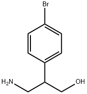 3-amino-2-(4-bromophenyl)propan-1-ol Struktur