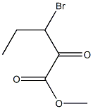 Methyl 3-bromo-2-oxopentanoate Struktur