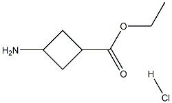 Ethyl 3-aminocyclobutanecarboxylate HCl Struktur