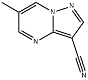 6-Methylpyrazolo[1,5-a]pyrimidine-3-carbonitrile Struktur