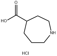 azepane-4-carboxylic acid hydrochloride Struktur