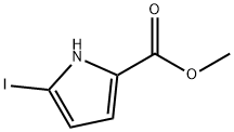 Methyl 5-iodo-1H-pyrrole-2-carboxylate Struktur