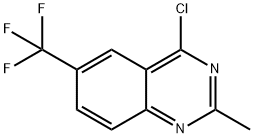 4-Chloro-2-methyl-6-(trifluoromethyl)quinazoline Struktur