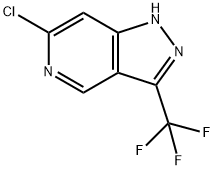 6-氯-3-(三氟甲基)-1H-吡唑并[4,3-C]吡啶, 1431720-68-1, 結(jié)構(gòu)式