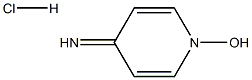 1-hydroxypyridin-4-imine,hydrochloride Struktur