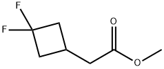 methyl 2-(3,3-difluorocyclobutyl)acetate Struktur