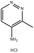 3-methylpyridazin-4-amine hydrochloride Structure