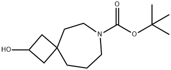 Tert-Butyl 2-Hydroxy-7-Azaspiro[3.6]Decane-7-Carboxylate Struktur