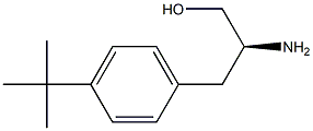 (2S)-2-AMINO-3-(4-TERT-BUTYLPHENYL)PROPAN-1-OL Struktur