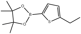 5-Ethylthiophene-2-boronic acid pinacol ester Struktur