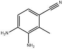 3,4-diamino-2-methylbenzonitrile Struktur