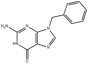 9-BENZYLGUANINE Struktur