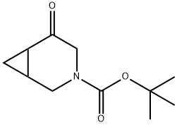 3-Boc-5-oxo-3-aza-bicyclo[4.1.0]heptane Struktur