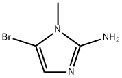 5-bromo-1-methyl-1H-imidazol-2-amine Struktur