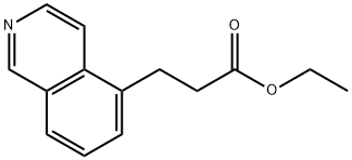 Ethyl 3-(isoquinolin-5-yl)propanoate Struktur