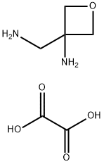 3-(Aminomethyl)oxetan-3-amine oxalate Struktur