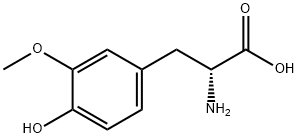 3-Methoxy-D-tyrosine Struktur