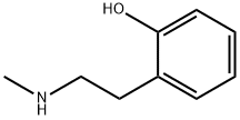 2-(2-(Methylamino)ethyl)phenol Struktur