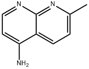 7-methyl-1,8-Naphthyridin-4-amine Struktur