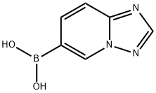 [1,2,4]Triazolo[1,5-A]Pyridine-6-Boronic Acid Struktur