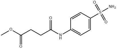 methyl 4-{[4-(aminosulfonyl)phenyl]amino}-4-oxobutanoate Struktur