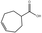 Cyclohept-4-enecarboxylic acid Struktur