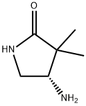 (4S)-4-amino-3,3-dimethylpyrrolidin-2-one Struktur