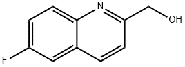 (6-fluoroquinolin-2-yl)methanol Struktur