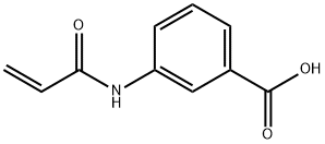 3-(prop-2-enamido)benzoic acid Struktur